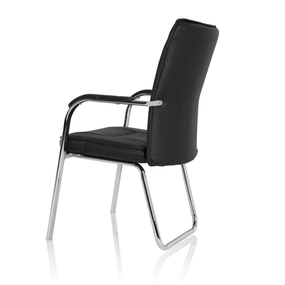 Productafbeelding nr. 8: Vergaderstoel / bezoekersstoel hjh OFFICE BANDA V PU, zwart
