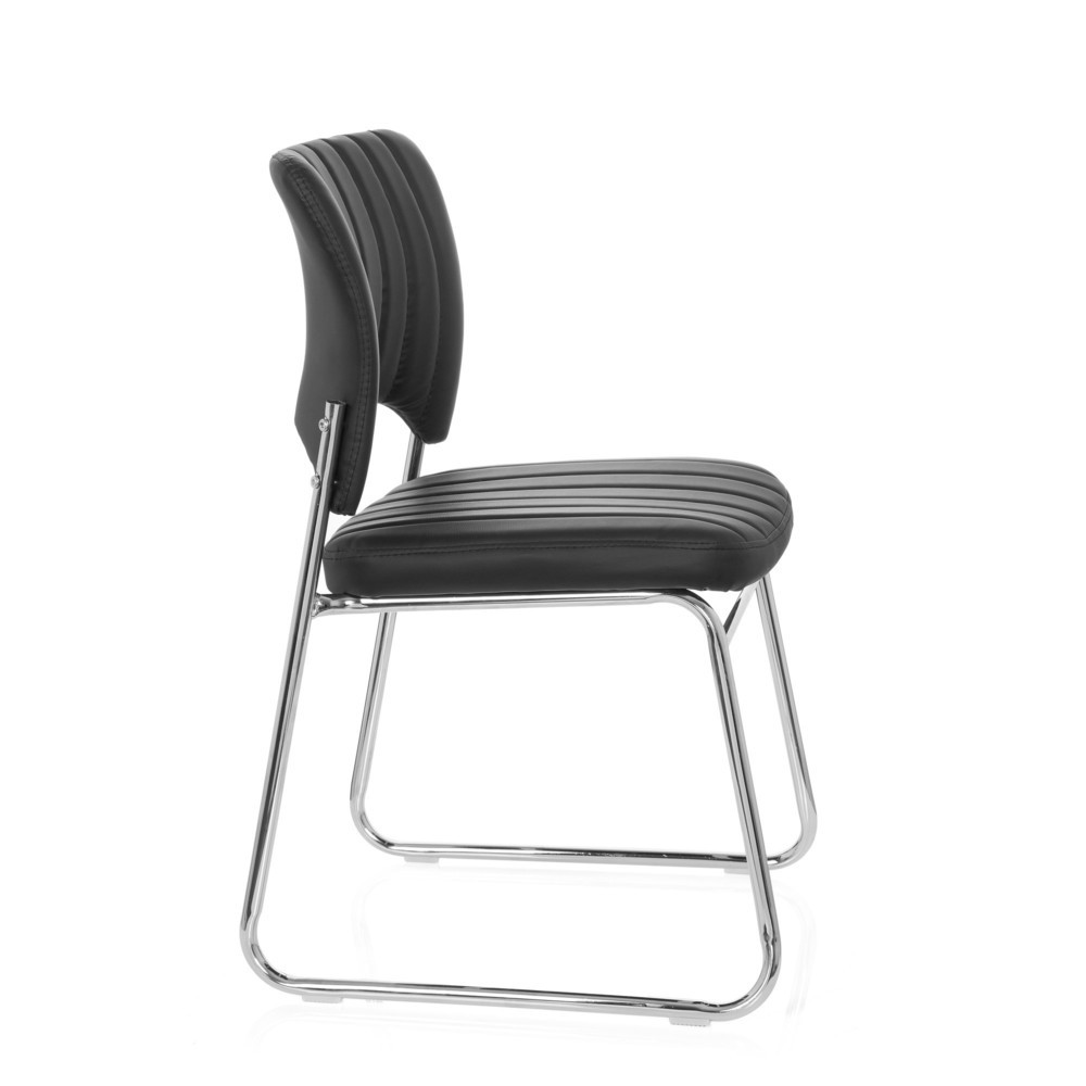 Productafbeelding nr. 3: Vergaderstoel / bezoekersstoel hjh OFFICE CASPI V PU, zwart