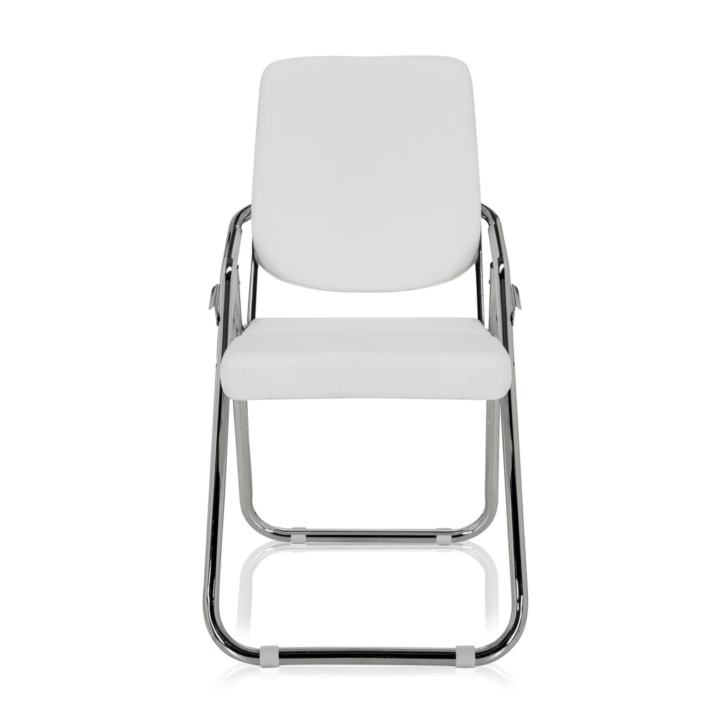 Productafbeelding nr. 1: Vergaderstoel / bezoekersstoel hjh OFFICE ESTO V PU, wit