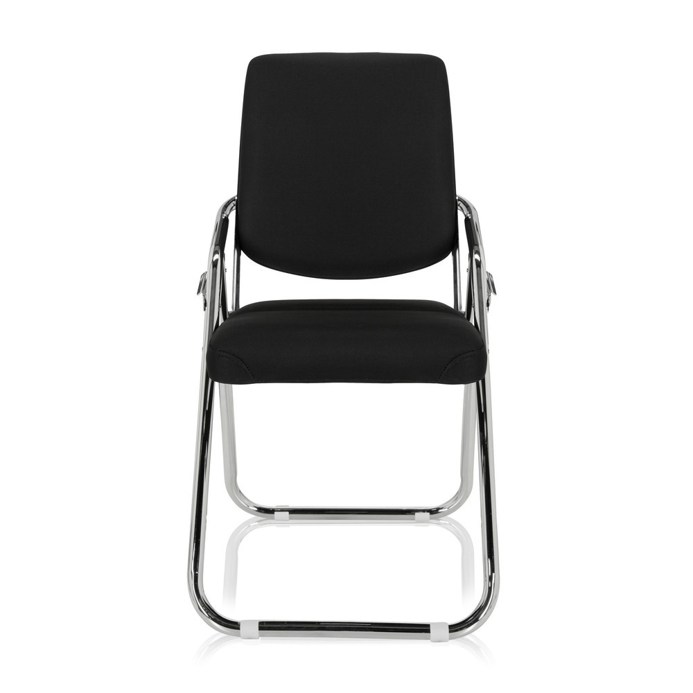 Product afbeelding: Vergaderstoel / bezoekersstoel hjh OFFICE ESTO stof, zwart