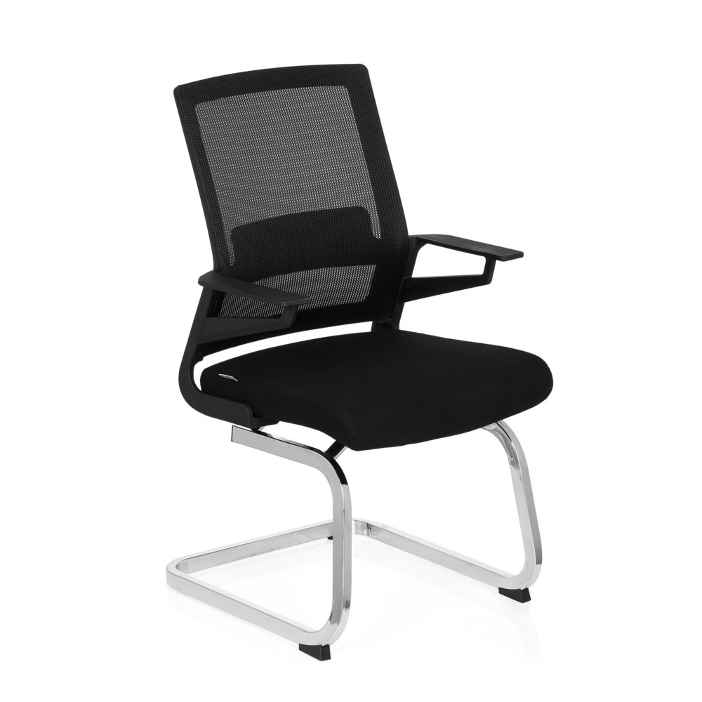 Productafbeelding nr. 4: Vergaderstoel / sledestoel hjh OFFICE INVENTOR V stof, zwart