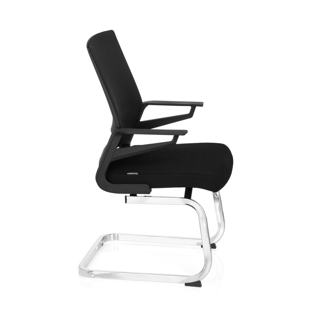 Productafbeelding nr. 6: Vergaderstoel / sledestoel hjh OFFICE INVENTOR V stof, zwart