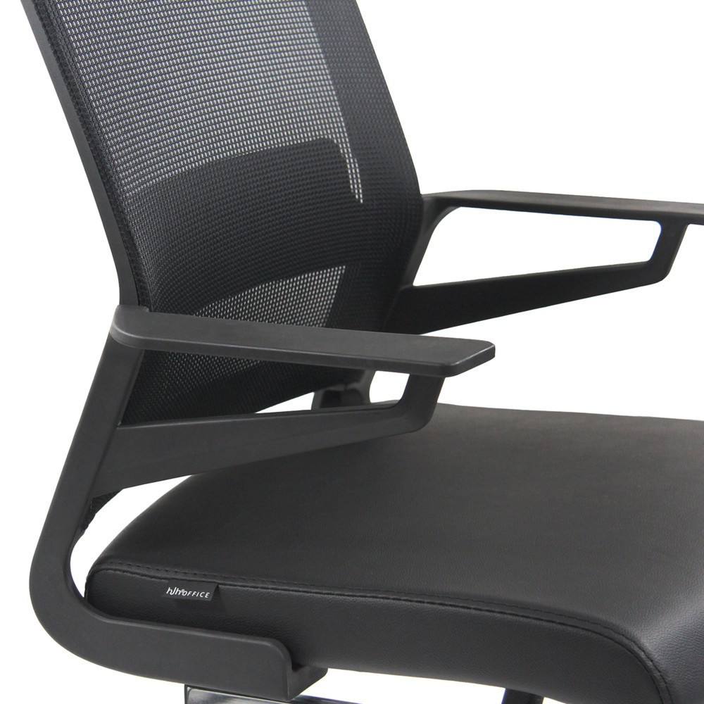 Productafbeelding nr. 3: Vergaderstoel / sledestoel hjh OFFICE INVENTOR V PRO kunstleer, zwart