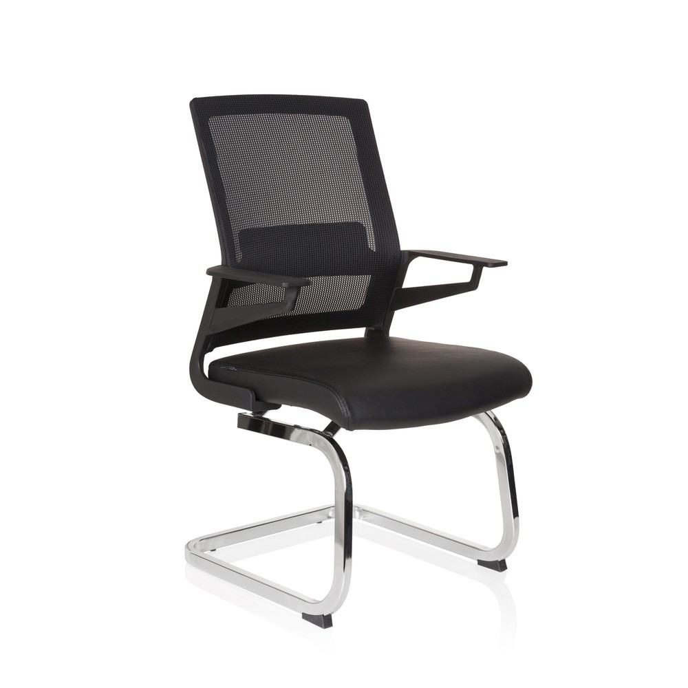 Productafbeelding nr. 5: Vergaderstoel / sledestoel hjh OFFICE INVENTOR V PRO kunstleer, zwart