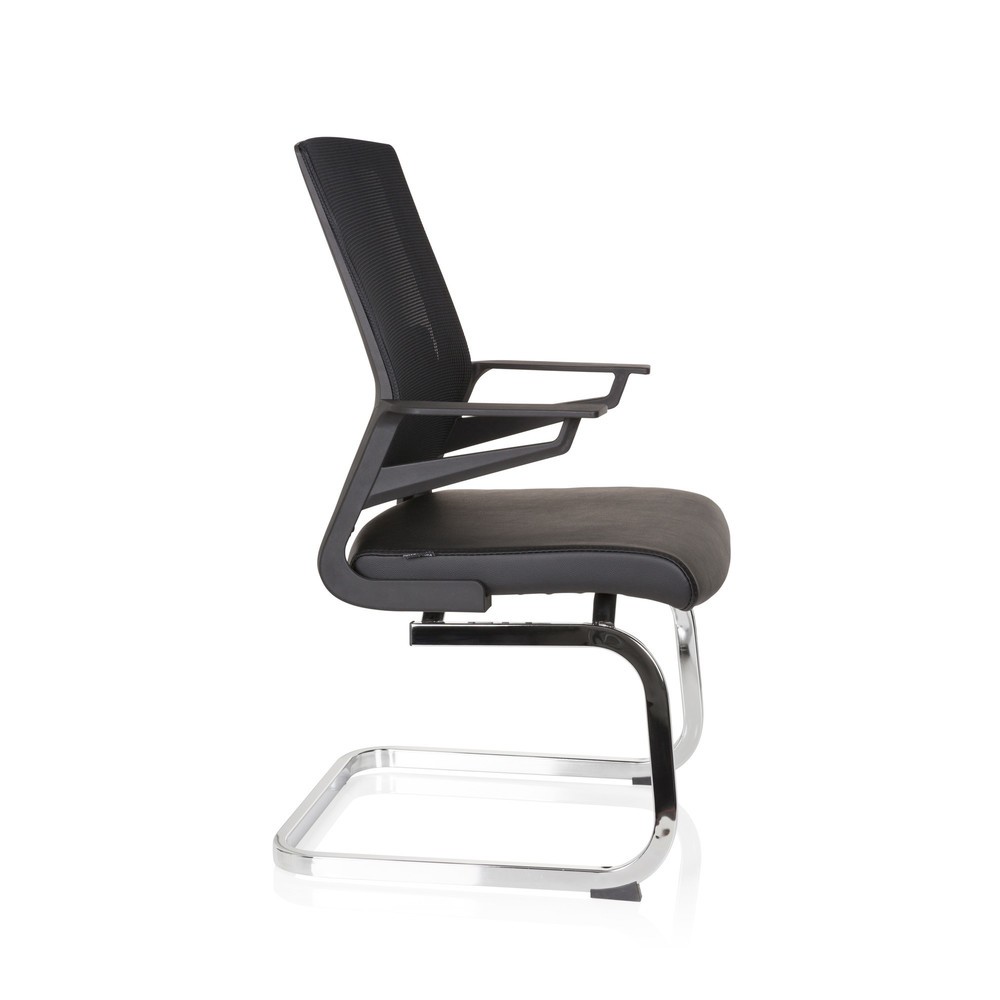Productafbeelding nr. 6: Vergaderstoel / sledestoel hjh OFFICE INVENTOR V PRO kunstleer, zwart
