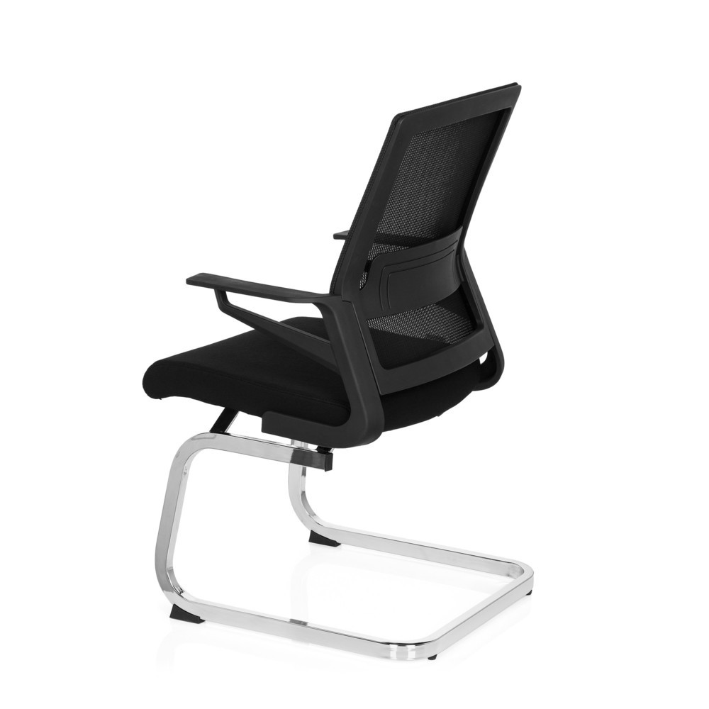Productafbeelding nr. 10: Vergaderstoel / sledestoel hjh OFFICE INVENTOR V stof, zwart