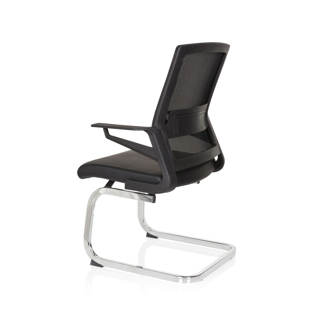 Productafbeelding nr. 10: Vergaderstoel / sledestoel hjh OFFICE INVENTOR V PRO kunstleer, zwart