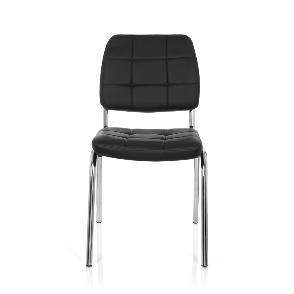 Product afbeelding: Vergaderstoel / bezoekersstoel hjh OFFICE PICENO V PU, zwart