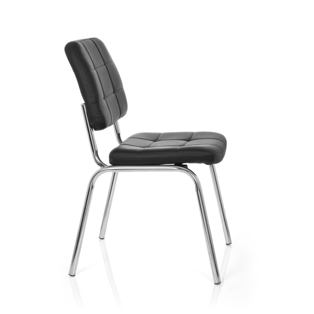 Productafbeelding nr. 3: Vergaderstoel / bezoekersstoel hjh OFFICE PICENO V PU, zwart