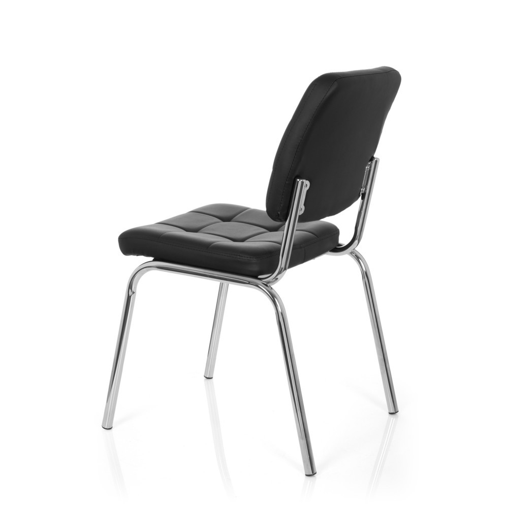 Productafbeelding nr. 8: Vergaderstoel / bezoekersstoel hjh OFFICE PICENO V PU, zwart