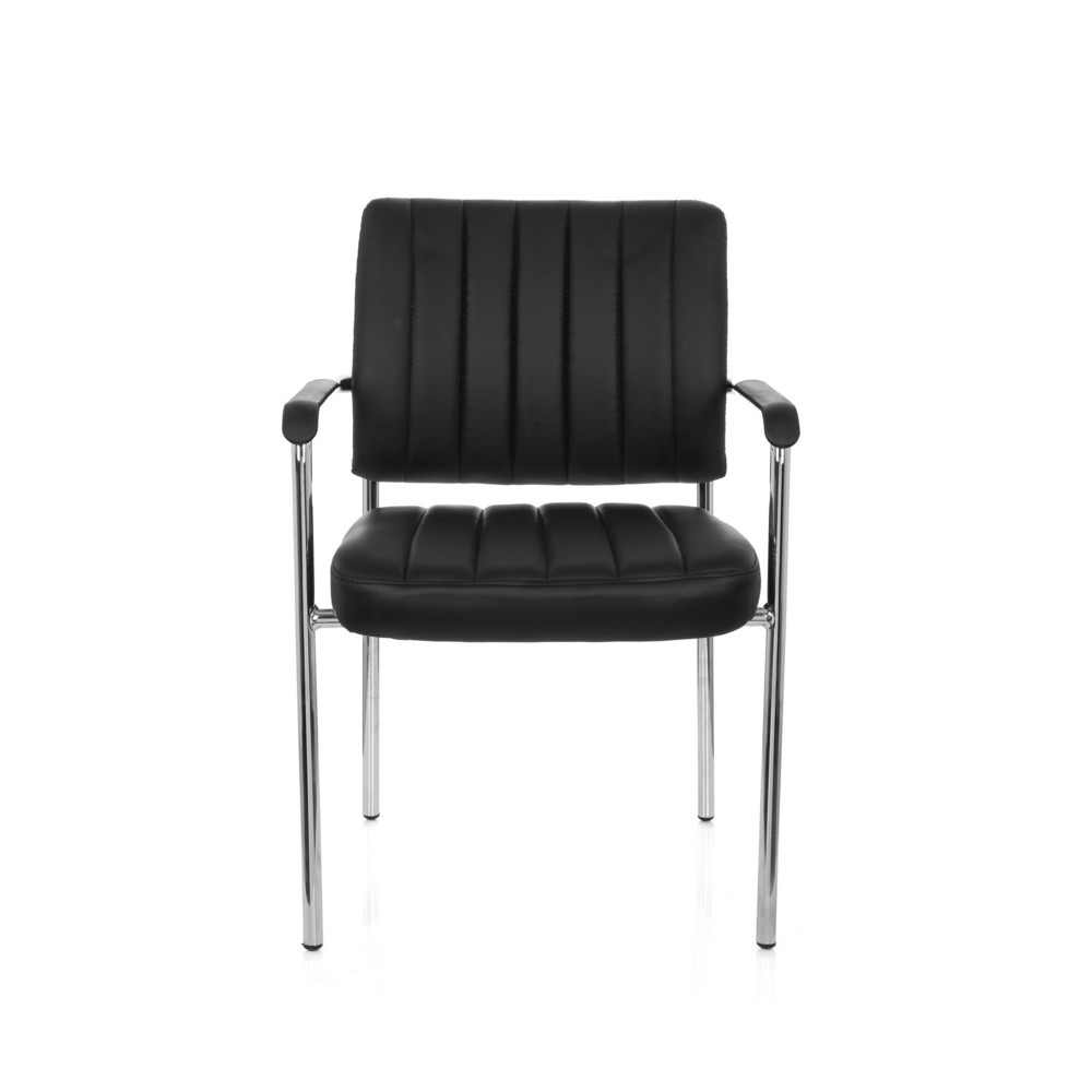 Product afbeelding: Vergaderstoel / bezoekersstoel hjh OFFICE SOMOS V PU, zwart