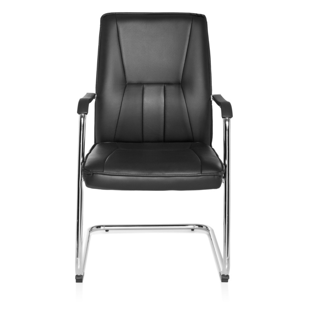 Product afbeelding: Vergaderstoel / bezoekersstoel hjh OFFICE TILA V PU, zwart