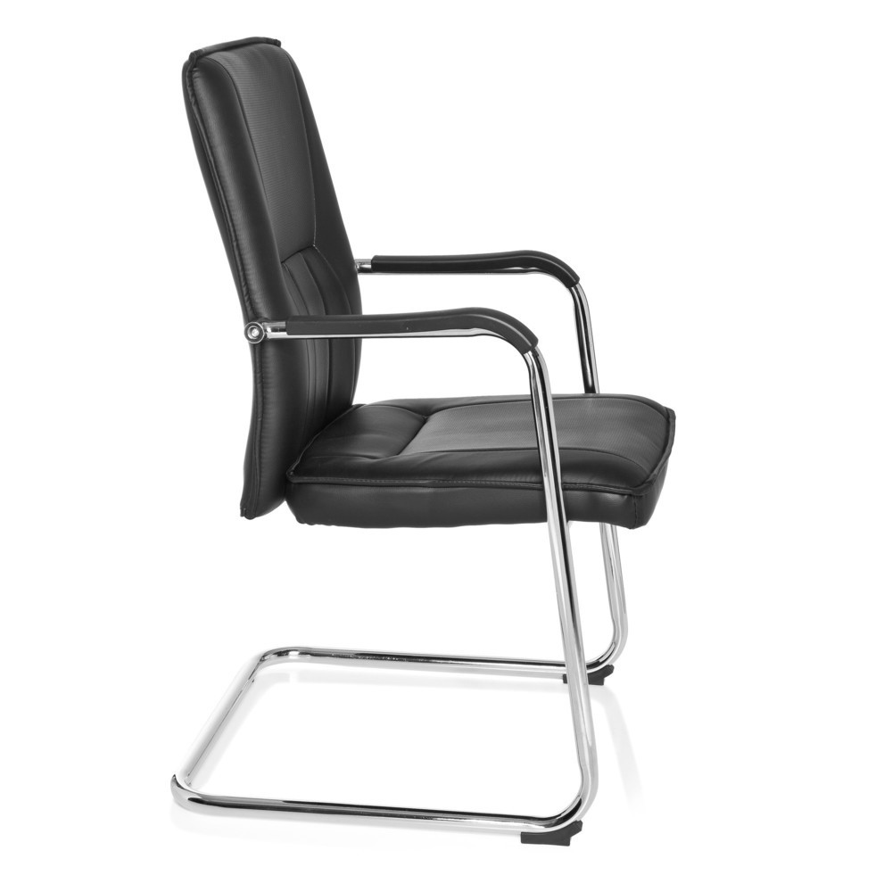 Productafbeelding nr. 3: Vergaderstoel / bezoekersstoel hjh OFFICE TILA V PU, zwart