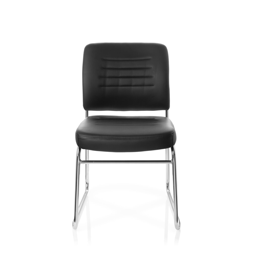Productafbeelding nr. 1: Vergaderstoel / bezoekersstoel hjh OFFICE TONSO V kunstleer, zwart