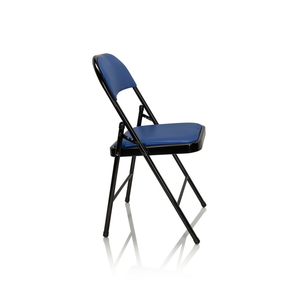 Productafbeelding nr. 10: Vergaderstoel / bezoekersstoel / klapstoel hjh OFFICE TUDELA PU, blauw