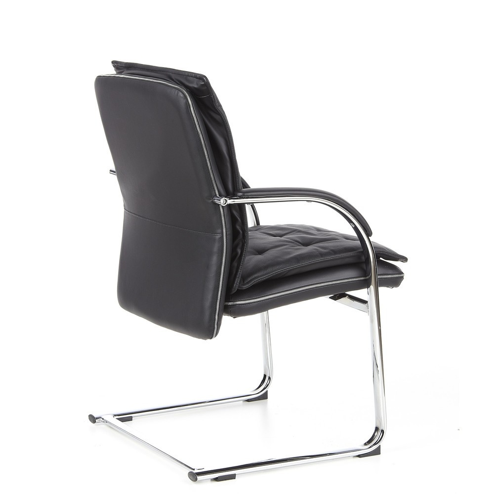 Productafbeelding nr. 4: Vergaderstoel / sledestoel hjh OFFICE VILLA V nappaleer, zwart