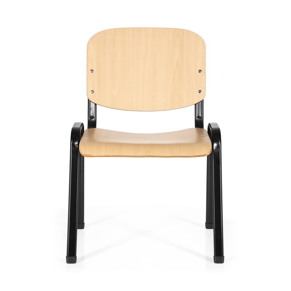 Product afbeelding: Vergaderstoel / bezoekersstoel hjh OFFICE XT 600, zwart / beuk