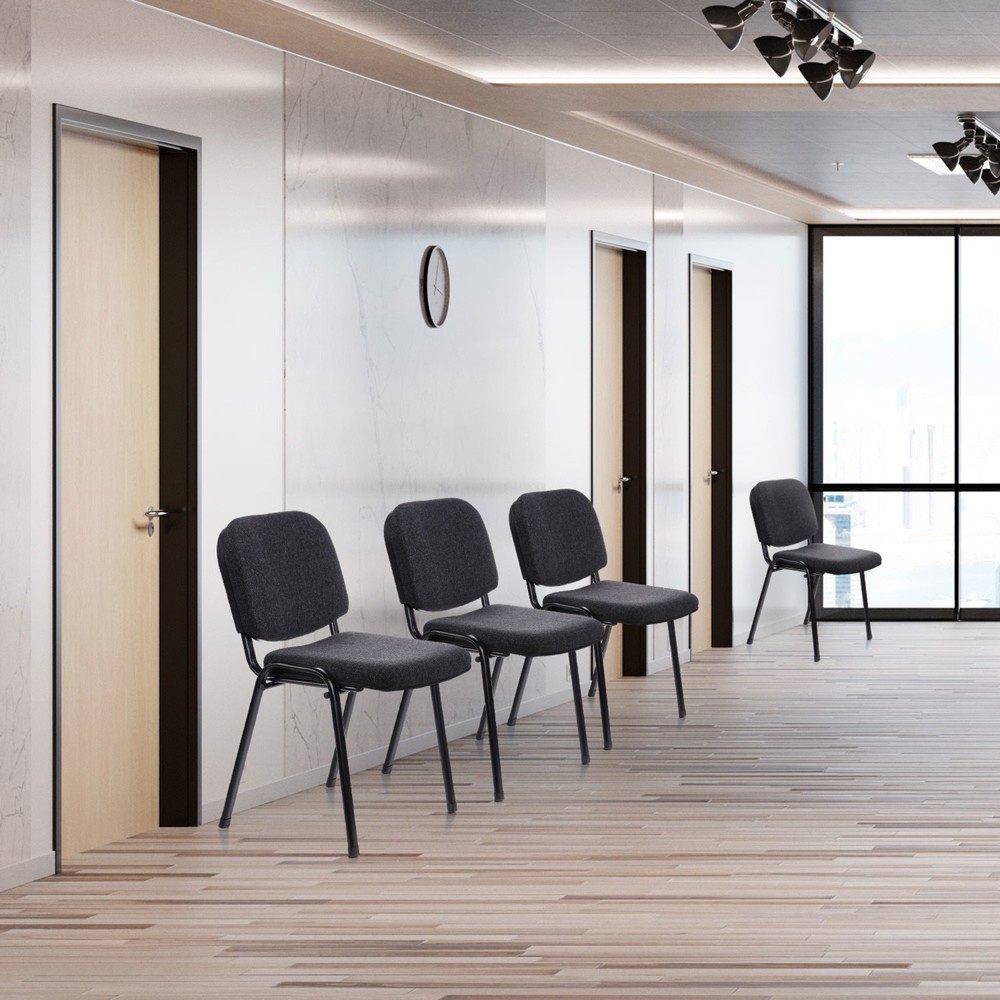 Productafbeelding nr. 4: Vergaderstoel / bezoekersstoel hjh OFFICE XT 600, zwart / antraciet