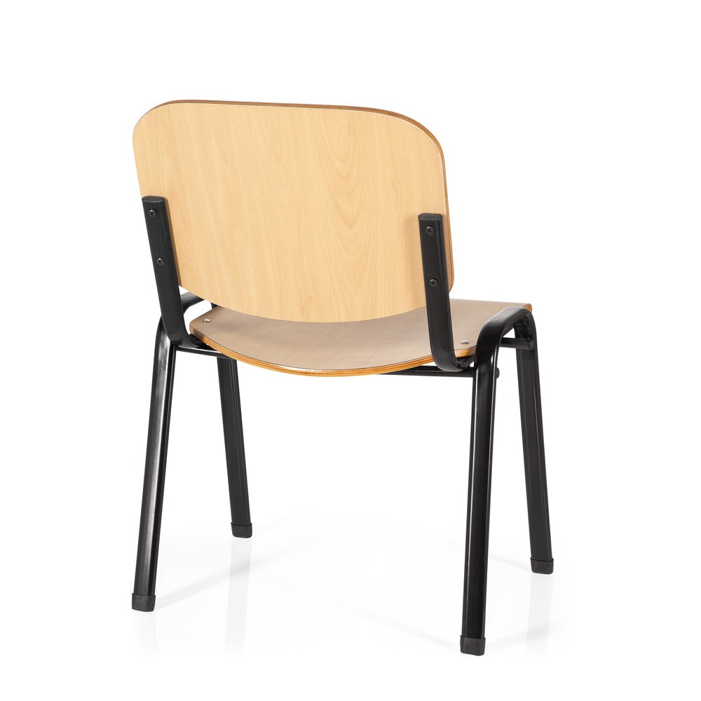 Productafbeelding nr. 6: Vergaderstoel / bezoekersstoel hjh OFFICE XT 600, zwart / beuk