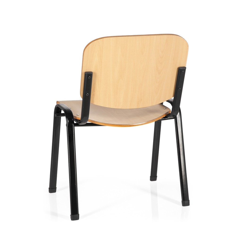 Productafbeelding nr. 7: Vergaderstoel / bezoekersstoel hjh OFFICE XT 600, zwart / beuk