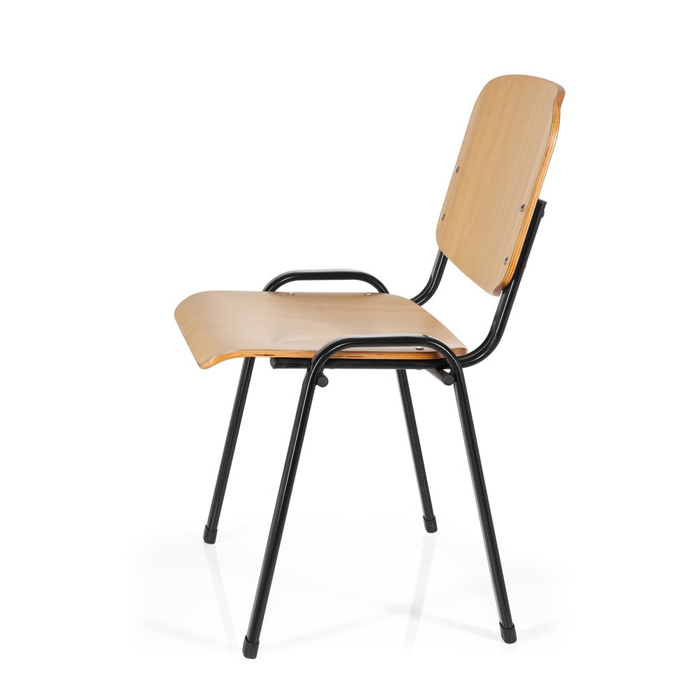 Productafbeelding nr. 9: Vergaderstoel / bezoekersstoel hjh OFFICE XT 600, zwart / beuk