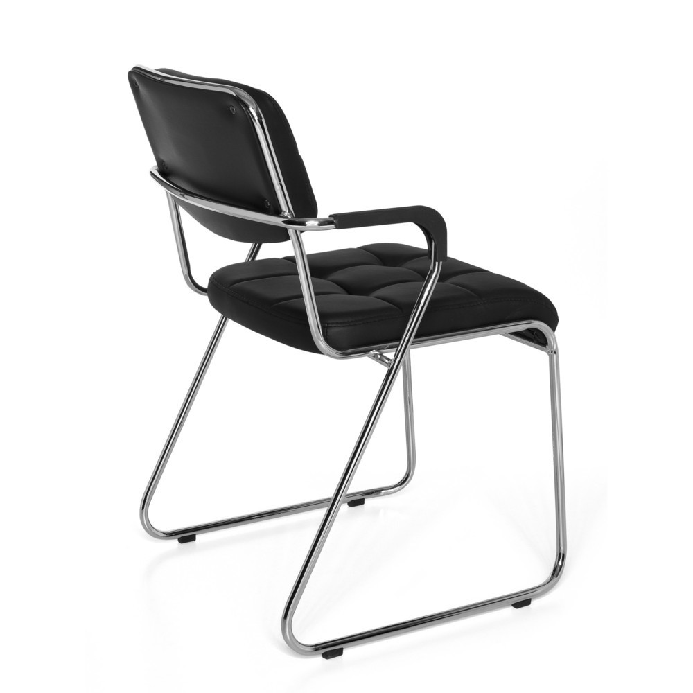Productafbeelding nr. 4: Vergaderstoel / sledestoel hjh OFFICE ZANTA V PU, zwart