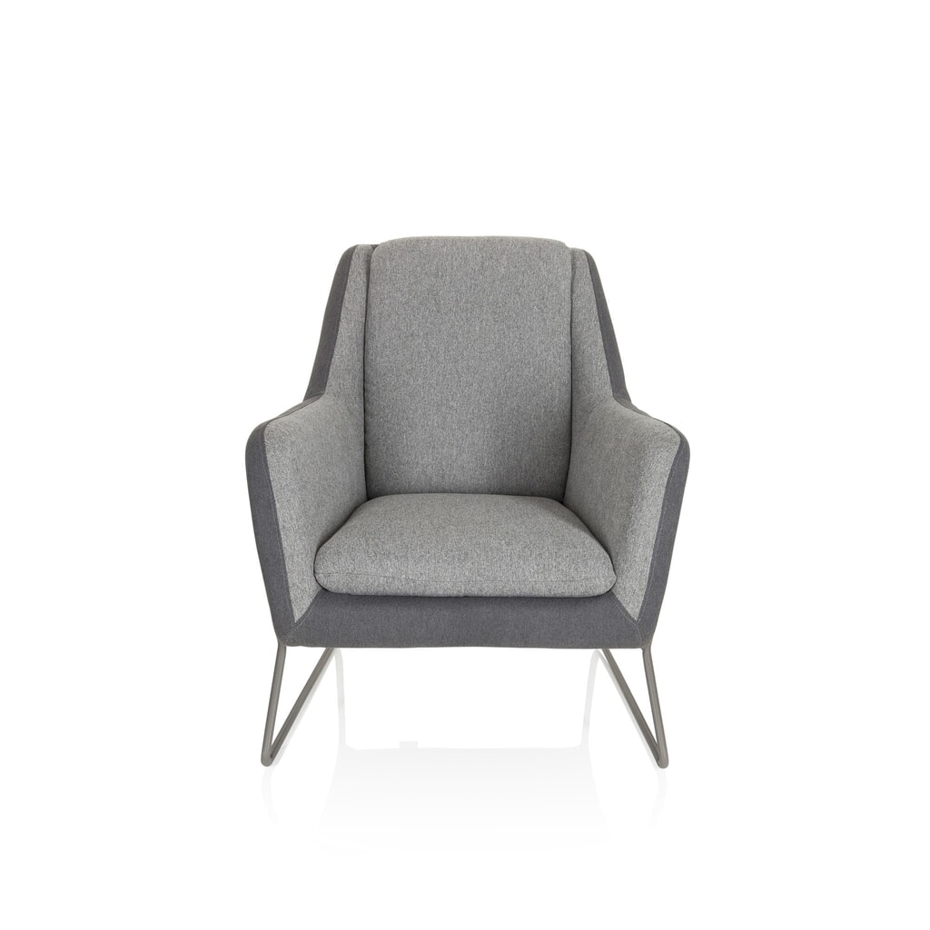 hjh OFFICE loungebank LAGUN sleuven-gestel, 1-zits, lichtgrijs/donkergrijs Product afbeelding: hjh OFFICE loungebank LAGUN sleuven-gestel, 1-zits, lichtgrijs/donkergrijs