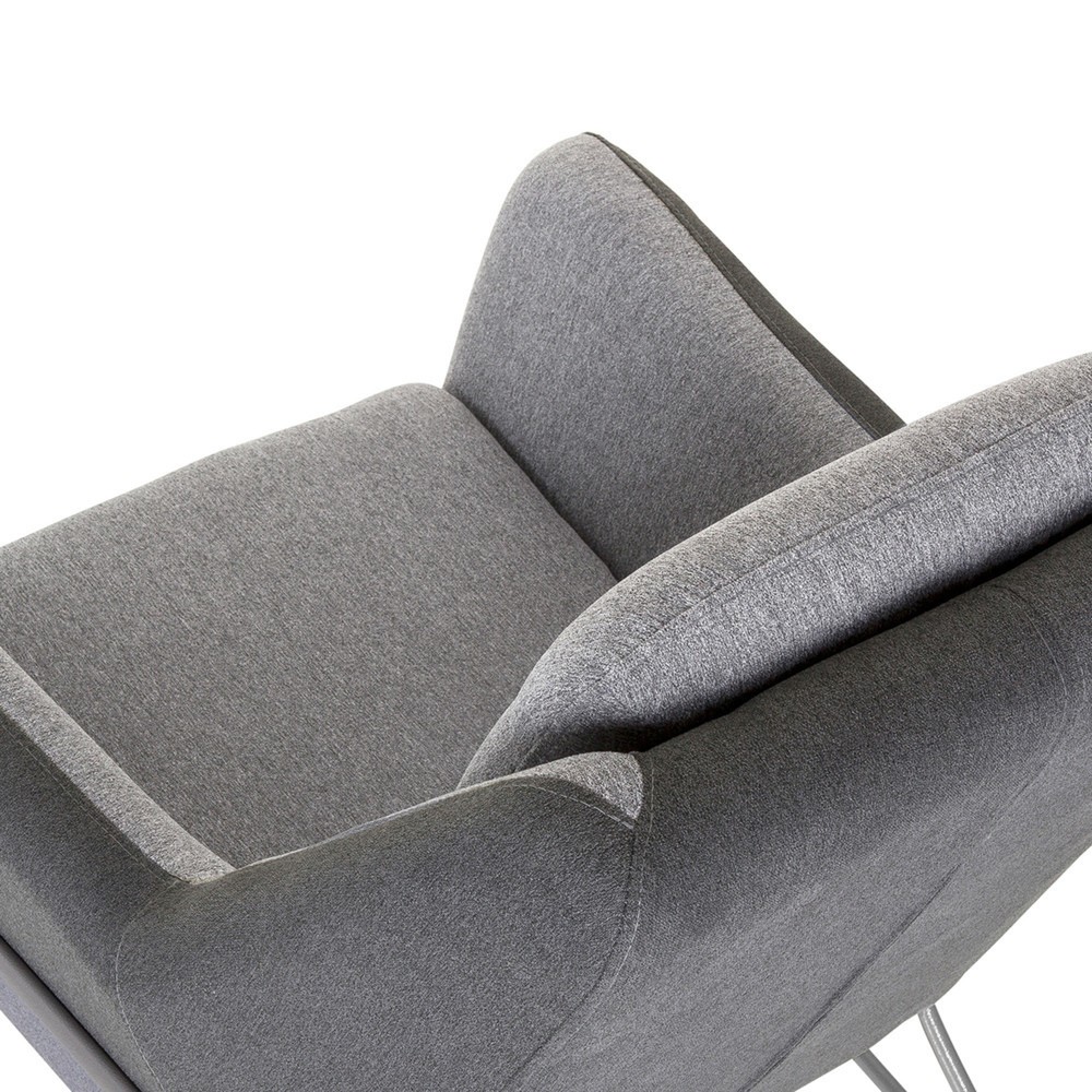 Productafbeelding nr. 3: Loungezetel hjh OFFICE LAGUN slede onderstel, 1-zits, lichtgrijs / donkergrijs