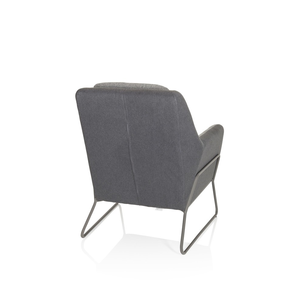 Productafbeelding nr. 9: Loungezetel hjh OFFICE LAGUN slede onderstel, 1-zits, lichtgrijs / donkergrijs