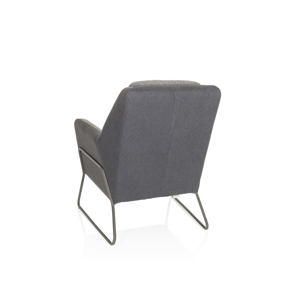 Productafbeelding nr. 10: Loungezetel hjh OFFICE LAGUN slede onderstel, 1-zits, lichtgrijs / donkergrijs
