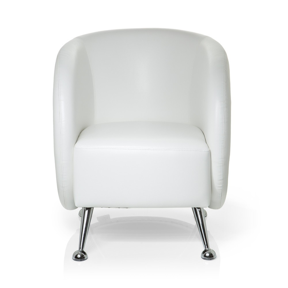 Product afbeelding: Loungezetel / clubzetel hjh OFFICE ST. LUCIA kunstleer, wit
