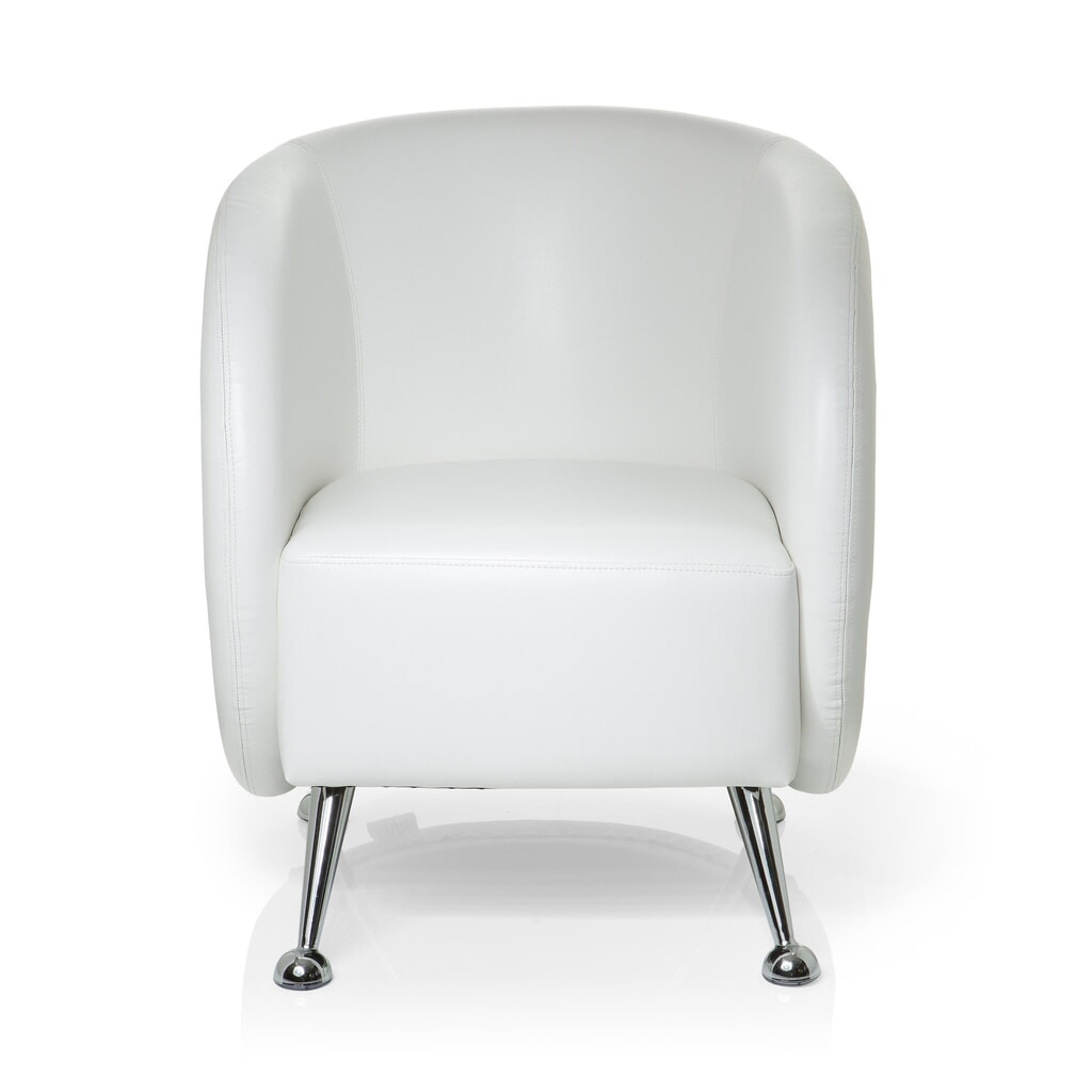 Product afbeelding: Loungezetel / clubzetel hjh OFFICE ST. LUCIA kunstleer, wit