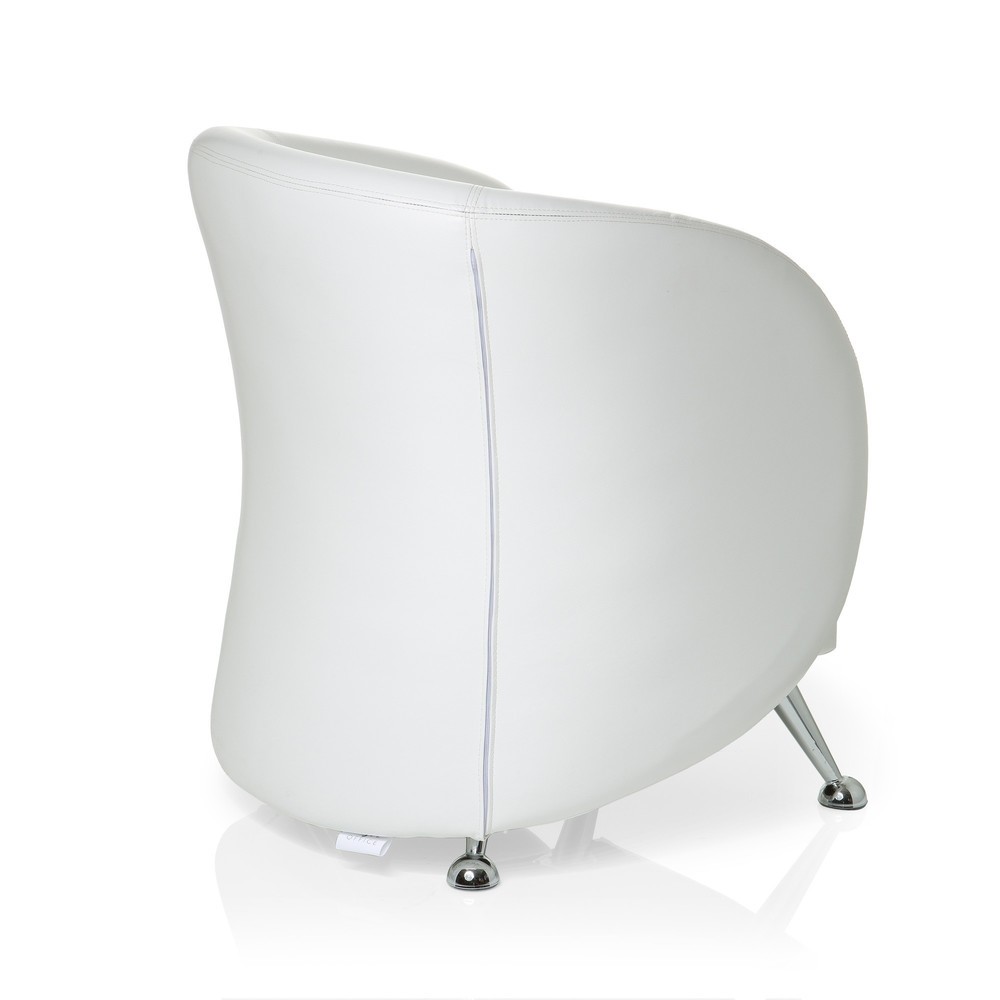 Productafbeelding nr. 6: Loungezetel / clubzetel hjh OFFICE ST. LUCIA kunstleer, wit