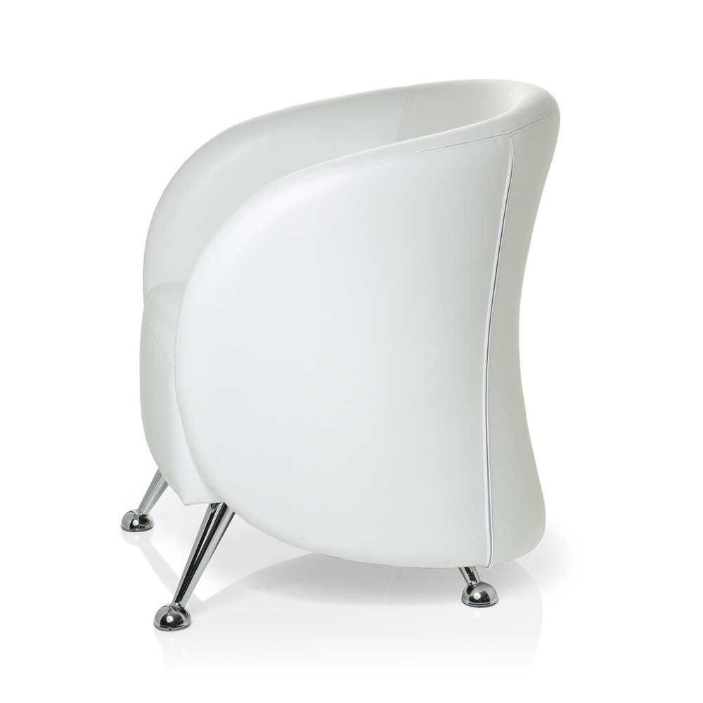 Productafbeelding nr. 10: Loungezetel / clubzetel hjh OFFICE ST. LUCIA kunstleer, wit