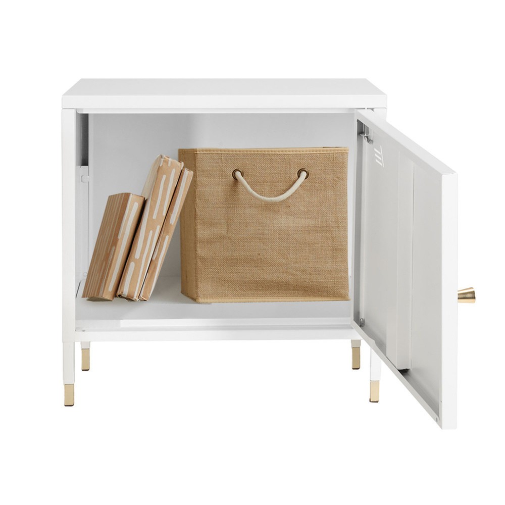 Productafbeelding nr. 3: Metalen kast / onderbouwwerkbank hjh OFFICE UMEO metaal, wit