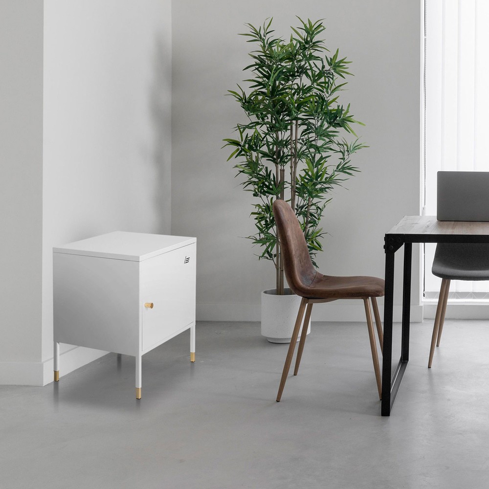 Productafbeelding nr. 4: Metalen kast / onderbouwwerkbank hjh OFFICE UMEO metaal, wit