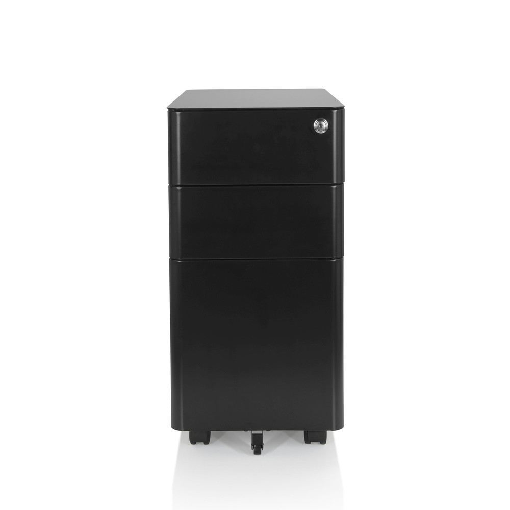 Product afbeelding: Ladekast op wielen hjh OFFICE COLOR I metaal, zwart
