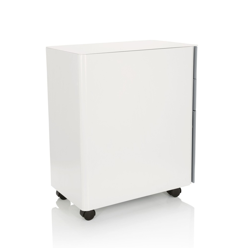 Productafbeelding nr. 9: Ladekast op wielen hjh OFFICE COLOR I metaal, wit / grijs