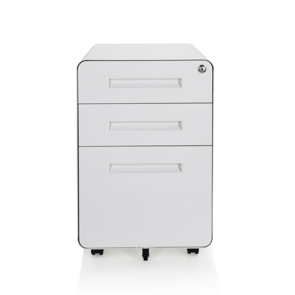 Product afbeelding: Ladekast op wielen hjh OFFICE COLOR PLUS I metaal, wit