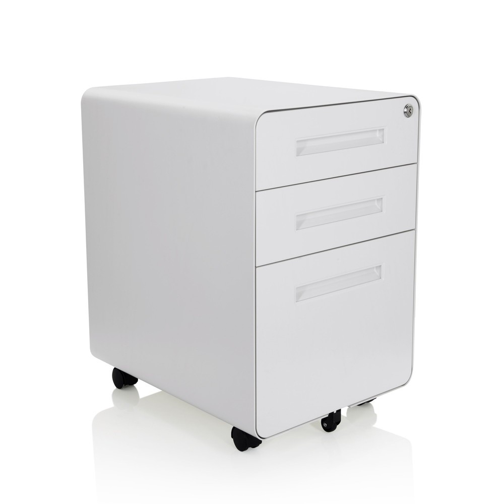 Productafbeelding nr. 8: Ladekast op wielen hjh OFFICE COLOR PLUS I metaal, wit