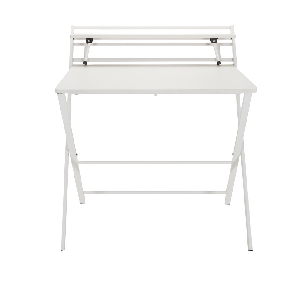Product afbeelding: Bureau / werktafel hjh OFFICE EASY CLAP 92 x 84, wit / wit