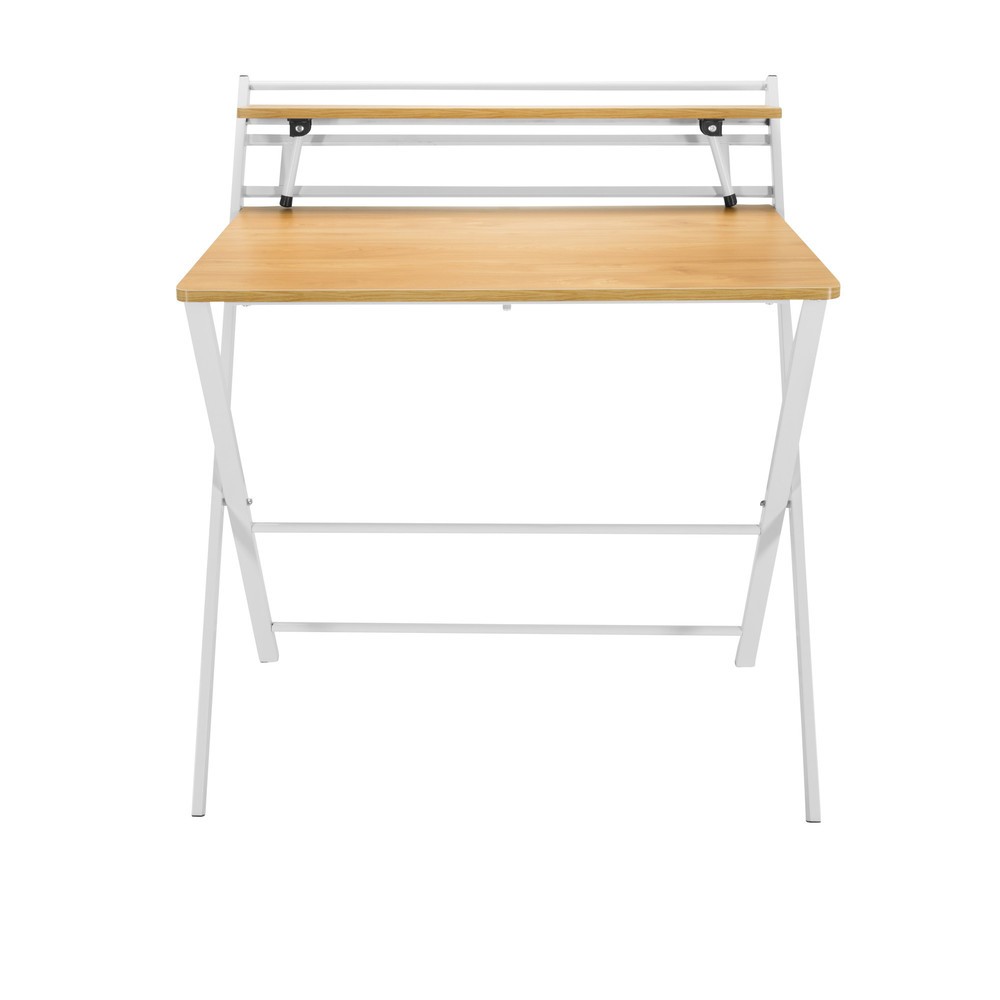 Productafbeelding nr. 1: Bureau / werktafel hjh OFFICE EASY CLAP 92 x 84, beuk licht / wit