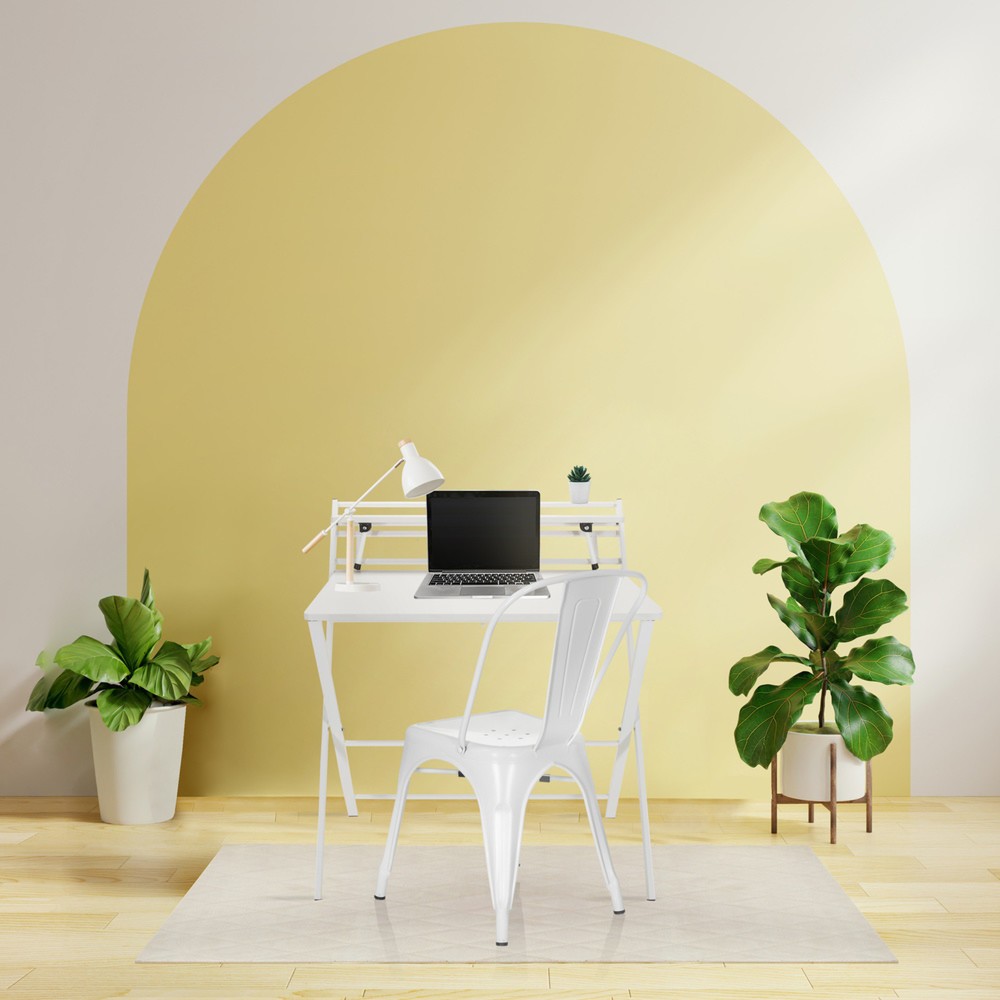 Productafbeelding nr. 6: Bureau / werktafel hjh OFFICE EASY CLAP 92 x 84, wit / wit