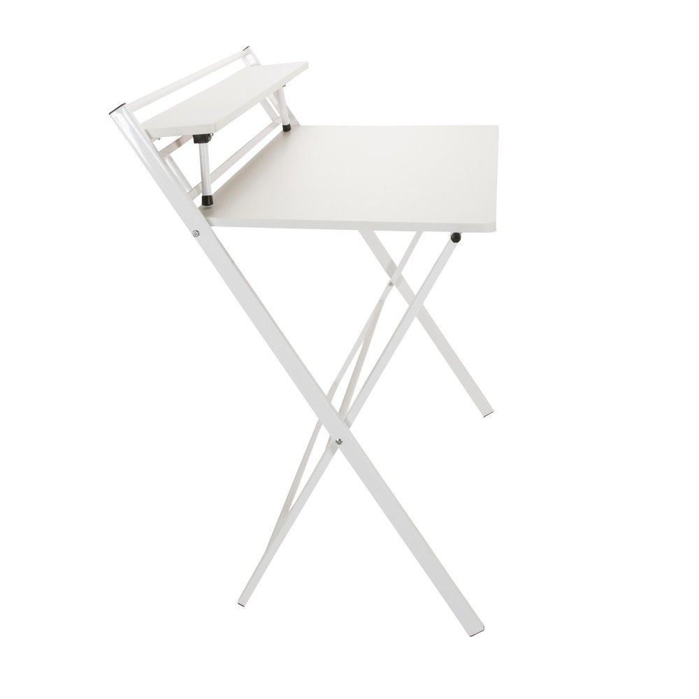 Productafbeelding nr. 8: Bureau / werktafel hjh OFFICE EASY CLAP 92 x 84, wit / wit