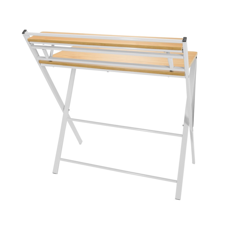 Productafbeelding nr. 10: Bureau / werktafel hjh OFFICE EASY CLAP 92 x 84, beuk licht / wit