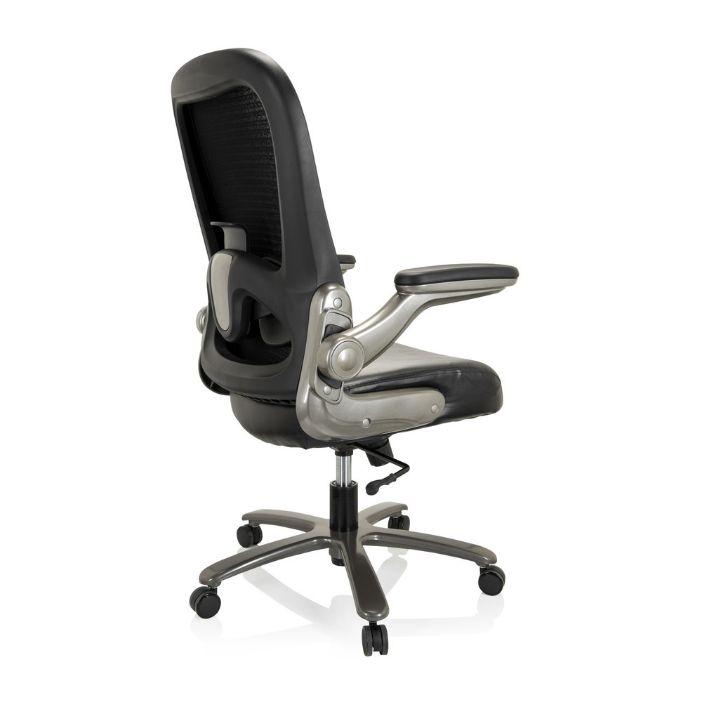 Productafbeelding nr. 8: Zwaarlaststoel / bureaustoel hjh OFFICE INSTRUCTOR T I Titan XXL netstof / kunstleer, zwart