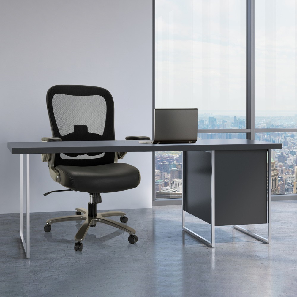 Productafbeelding nr. 4: Zwaarlaststoel / bureaustoel hjh OFFICE INSTRUCTOR T I Titan XXL netstof / leer, zwart