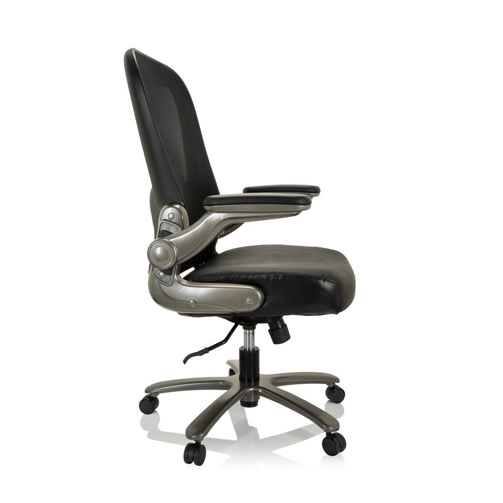 Productafbeelding nr. 8: Zwaarlaststoel / bureaustoel hjh OFFICE INSTRUCTOR T I Titan XXL netstof / leer, zwart