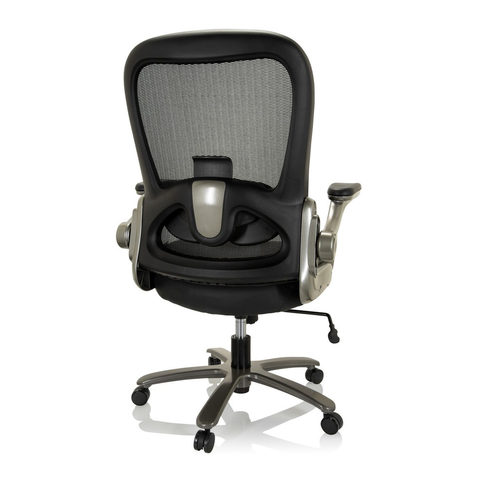 Productafbeelding nr. 10: Zwaarlaststoel / bureaustoel hjh OFFICE INSTRUCTOR T I Titan XXL netstof / leer, zwart