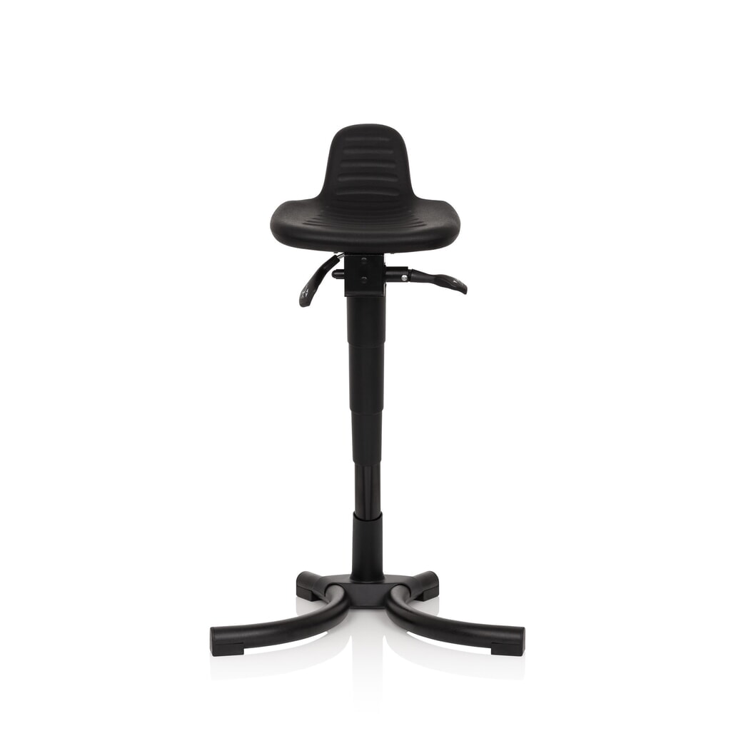 Product afbeelding: Stahulp / werkstoel hjh OFFICE TOP WORK 34 PU schuim, metalen frame, zwart